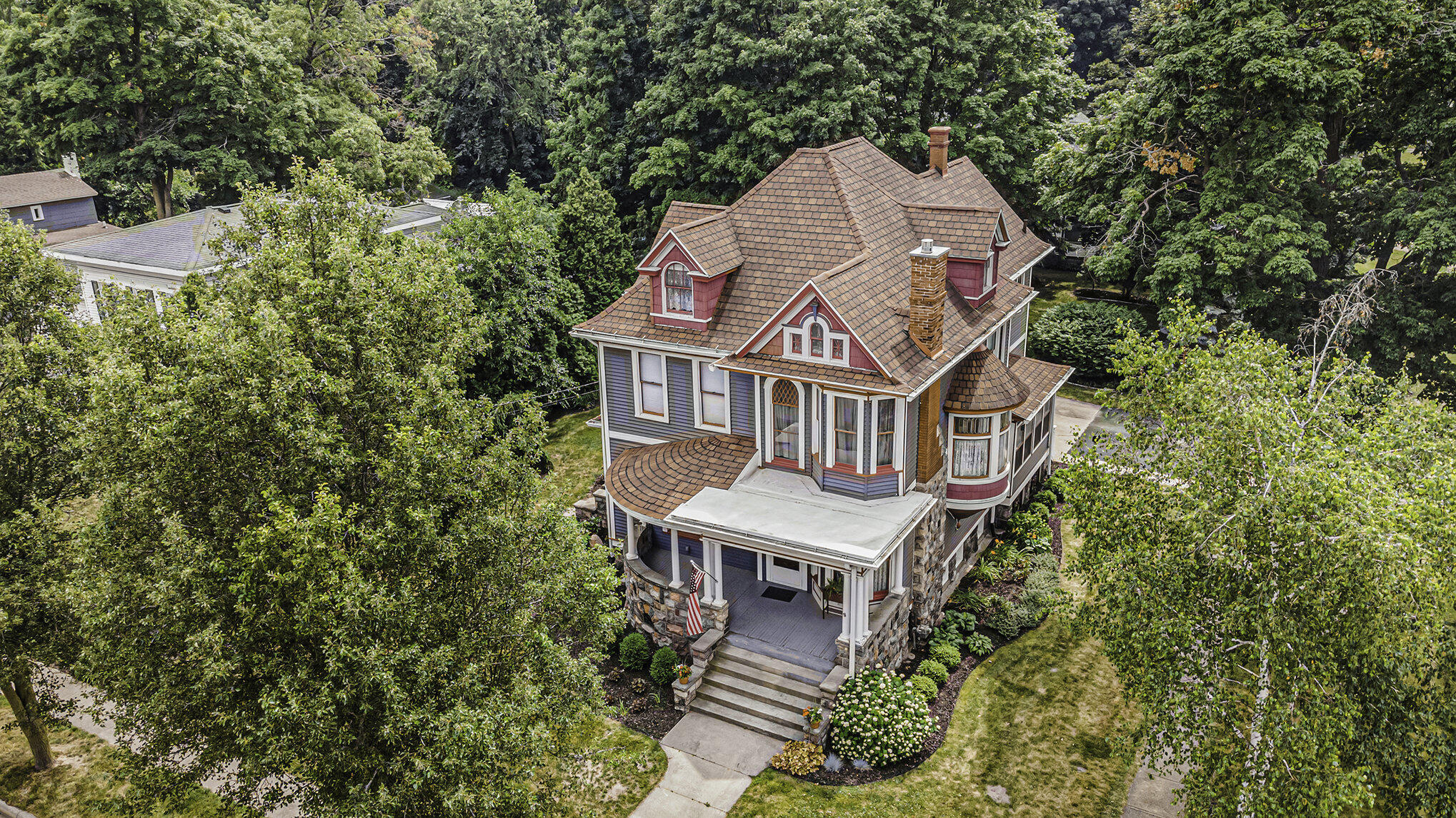 217 North Phelps Street Decatur, MI 49045 - Photo 3 of 43 Drone 1