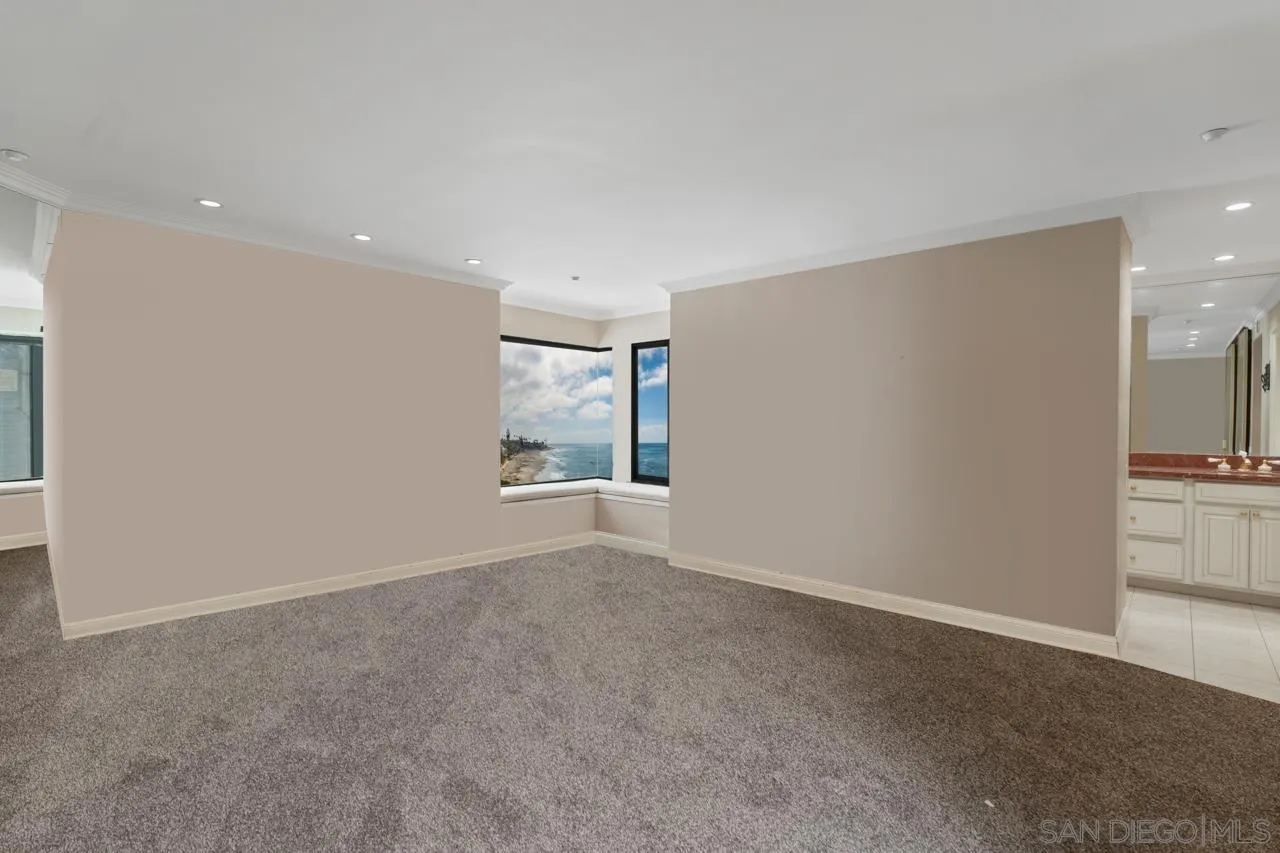 100 Coast Boulevard, Unit 308 La Jolla, CA 92037 - Photo 10 of 40 a view of an empty room with a window