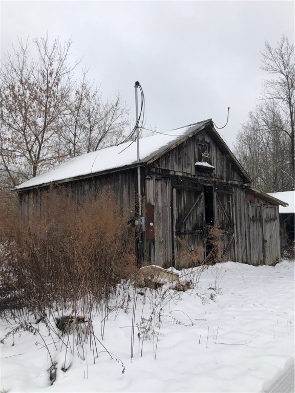 0 Macedon Center Road Macedon, NY 14502 - Photo 12 of 18 Electric meter mounted to barn - ready to hook up