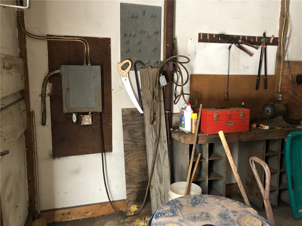 0 Macedon Center Road Macedon, NY 14502 - Photo 3 of 18 Electric panel in largest barn bay - ready to be c