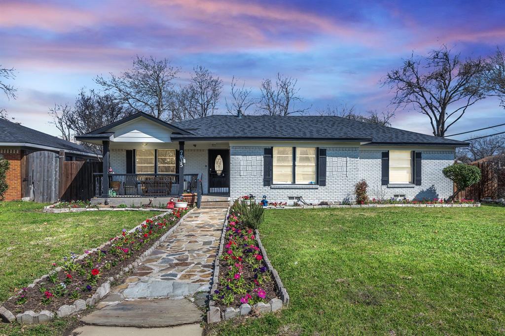 7835 Tillman Street Dallas, TX 75217 - Photo 1 of 1 a front view of a house with swing and porch