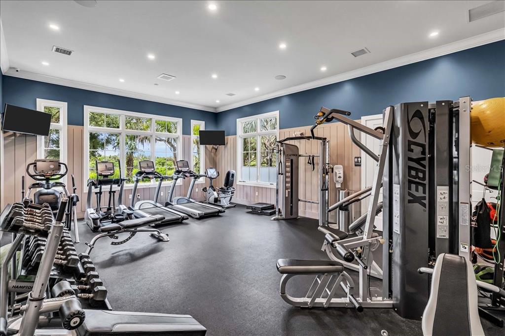 1632 Rio Vista Terrace Parrish, FL 34219 - Photo 27 of 34 a view of a room with gym equipment