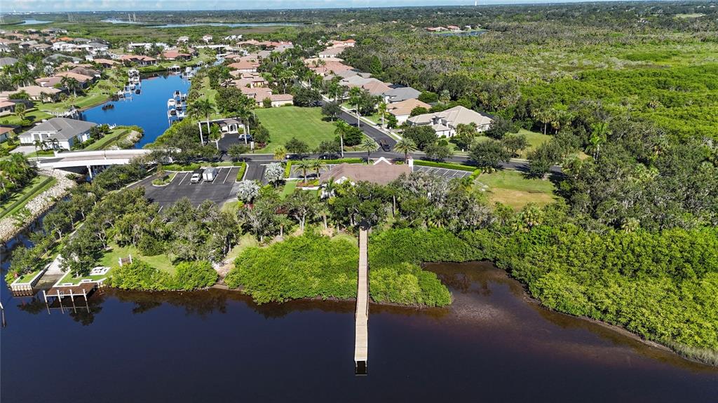 1632 Rio Vista Terrace Parrish, FL 34219 - Photo 33 of 34 an aerial view of residential houses with outdoor space and trees