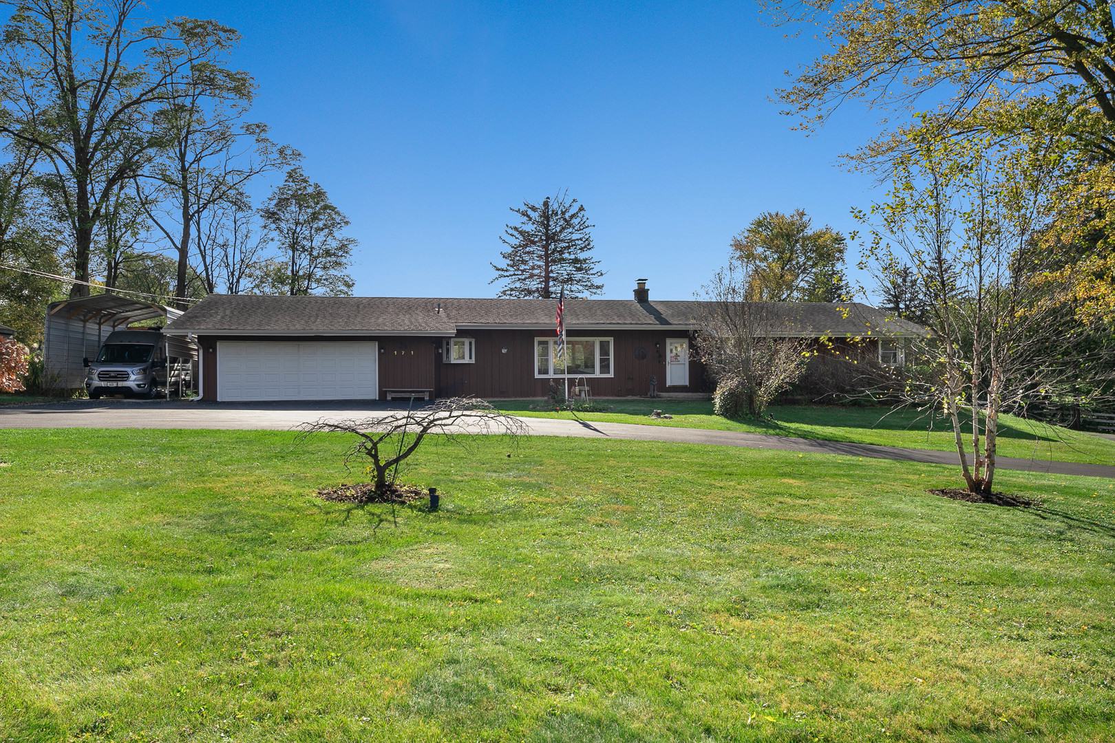 a house that has a big yard