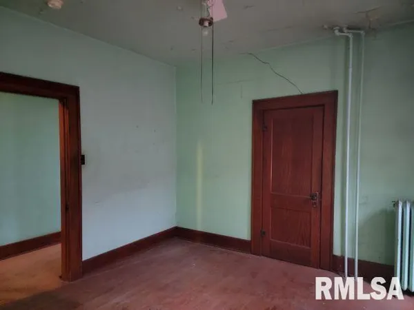 a view of an front door