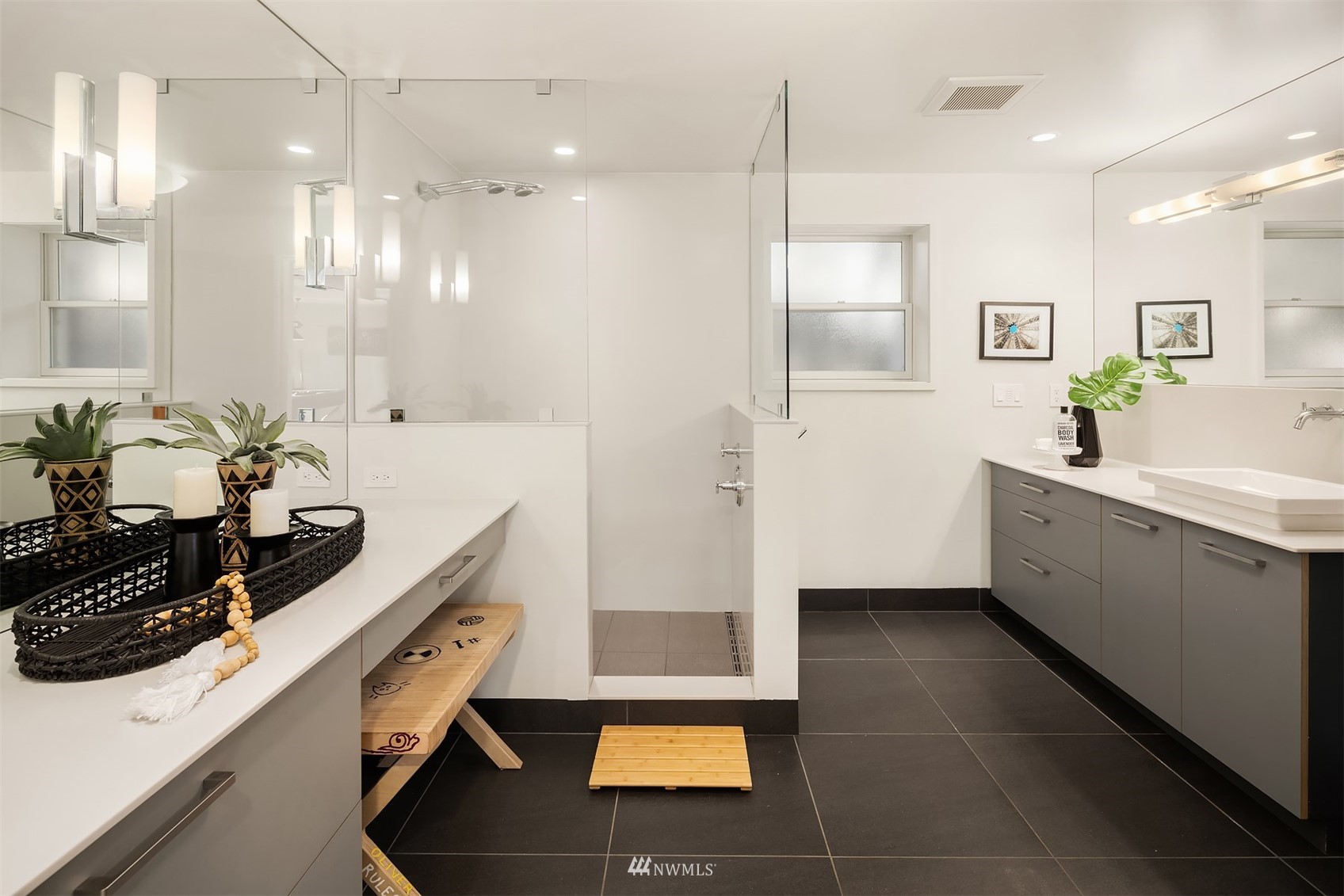7255 West Ridge Road Mercer Island, WA 98040 - Photo 30 of 40 a kitchen with a sink and refrigerator