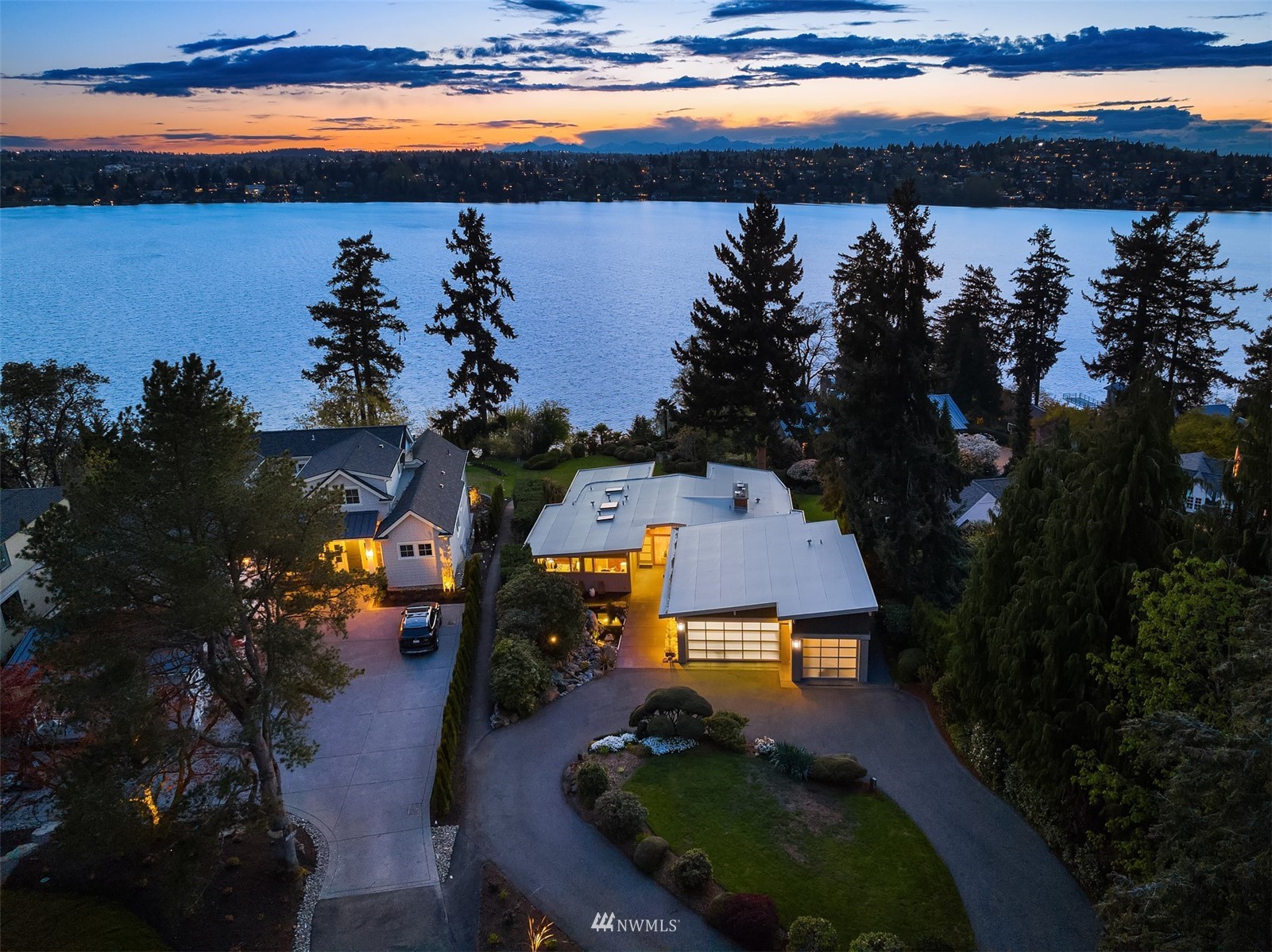 7255 West Ridge Road Mercer Island, WA 98040 - Photo 36 of 40 a view of a lake with outdoor space