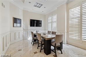 2745 First Street, Unit 113 Fort Myers, FL 33916 - Photo 33 of 35 a view of a dining room with furniture and a window