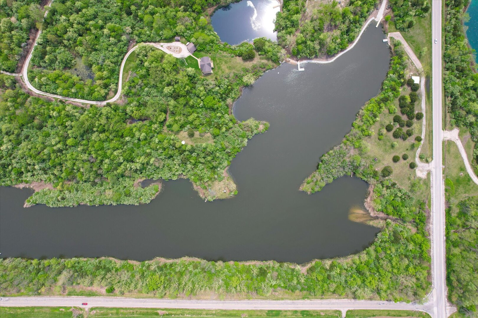 Dor1701 B Henning Road Danville, IL 61834 - Photo 13 of 40 an aerial view of a house