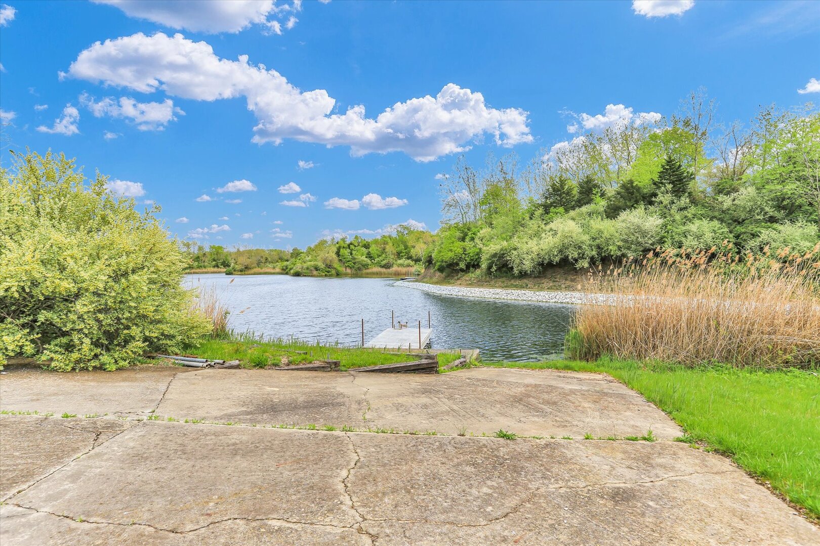 Dor1701 B Henning Road Danville, IL 61834 - Photo 23 of 40 a view of a lake