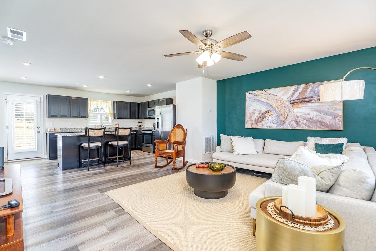 1207 Watson Lane Grottoes, VA 24441 - Photo 57 of 75 a living room with furniture and a flat screen tv