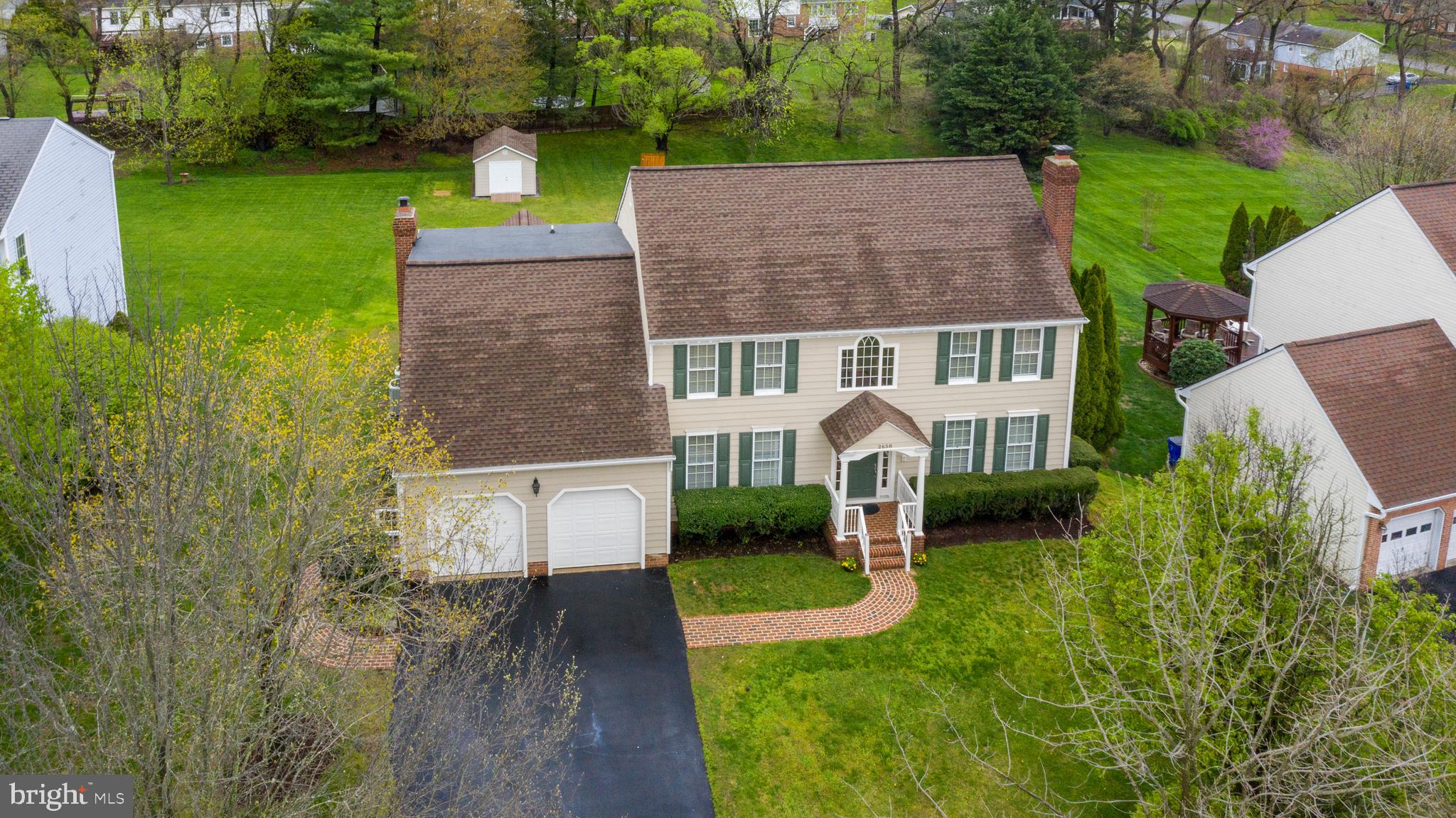 2658 Melba Road Ellicott City, MD 21042 - Photo 3 of 88 Aerial View Front