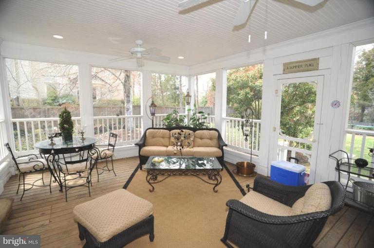 9219 Bells Mill Road Potomac, MD 20854 - Photo 10 of 21 Screened Porch