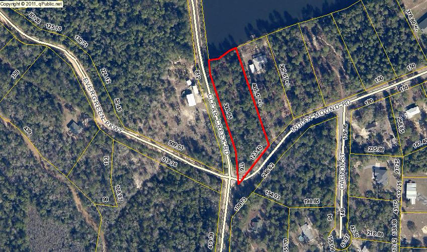 3941 Indian Mound Road Crestview, FL 32539 - Photo 5 of 5 a view of a forest with a tree