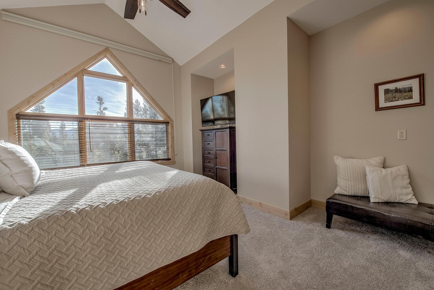 41 Washington Lode Breckenridge, CO 80424 - Photo 16 of 35 a bedroom with a bed and a window