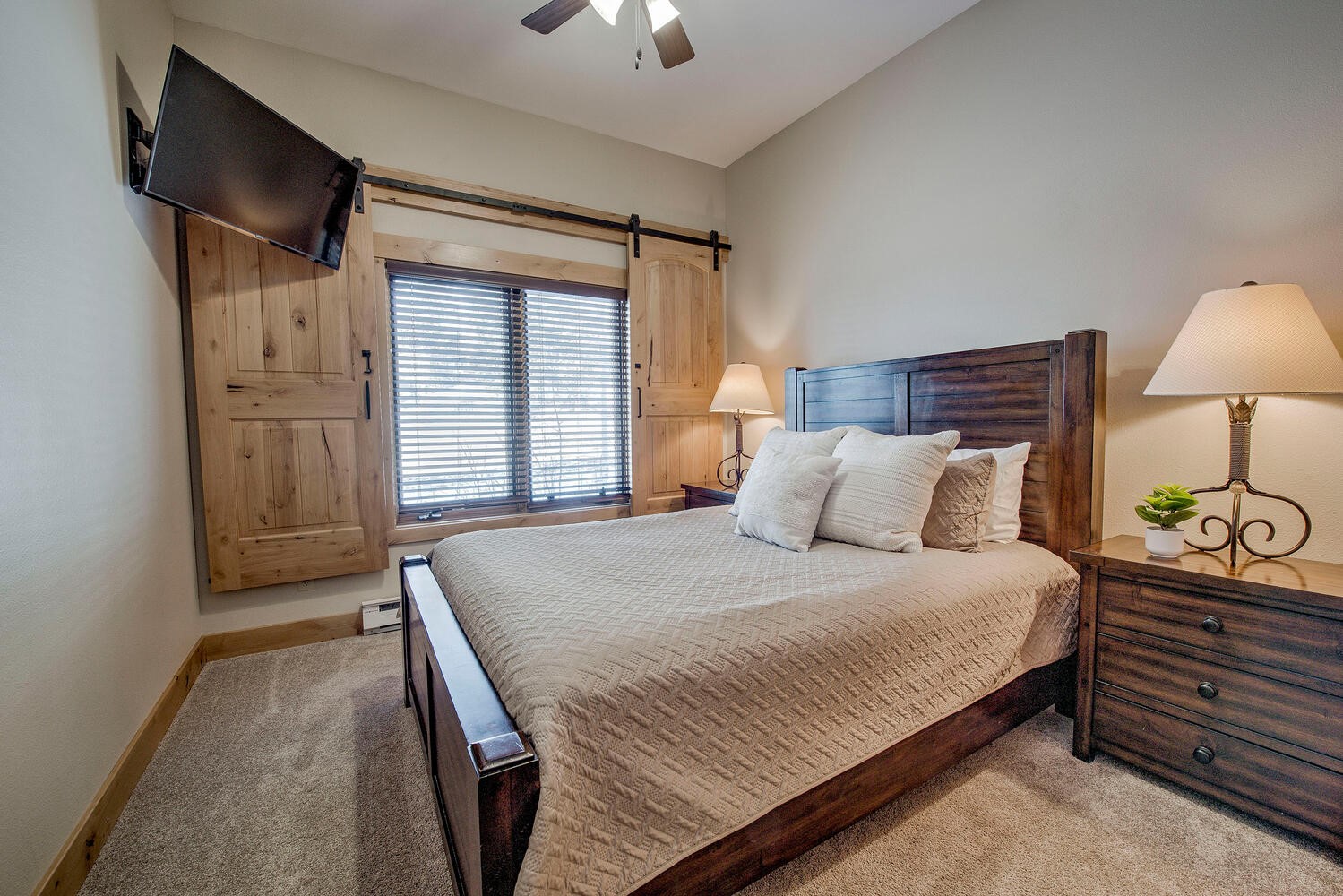 41 Washington Lode Breckenridge, CO 80424 - Photo 22 of 35 a bedroom with bed and a window
