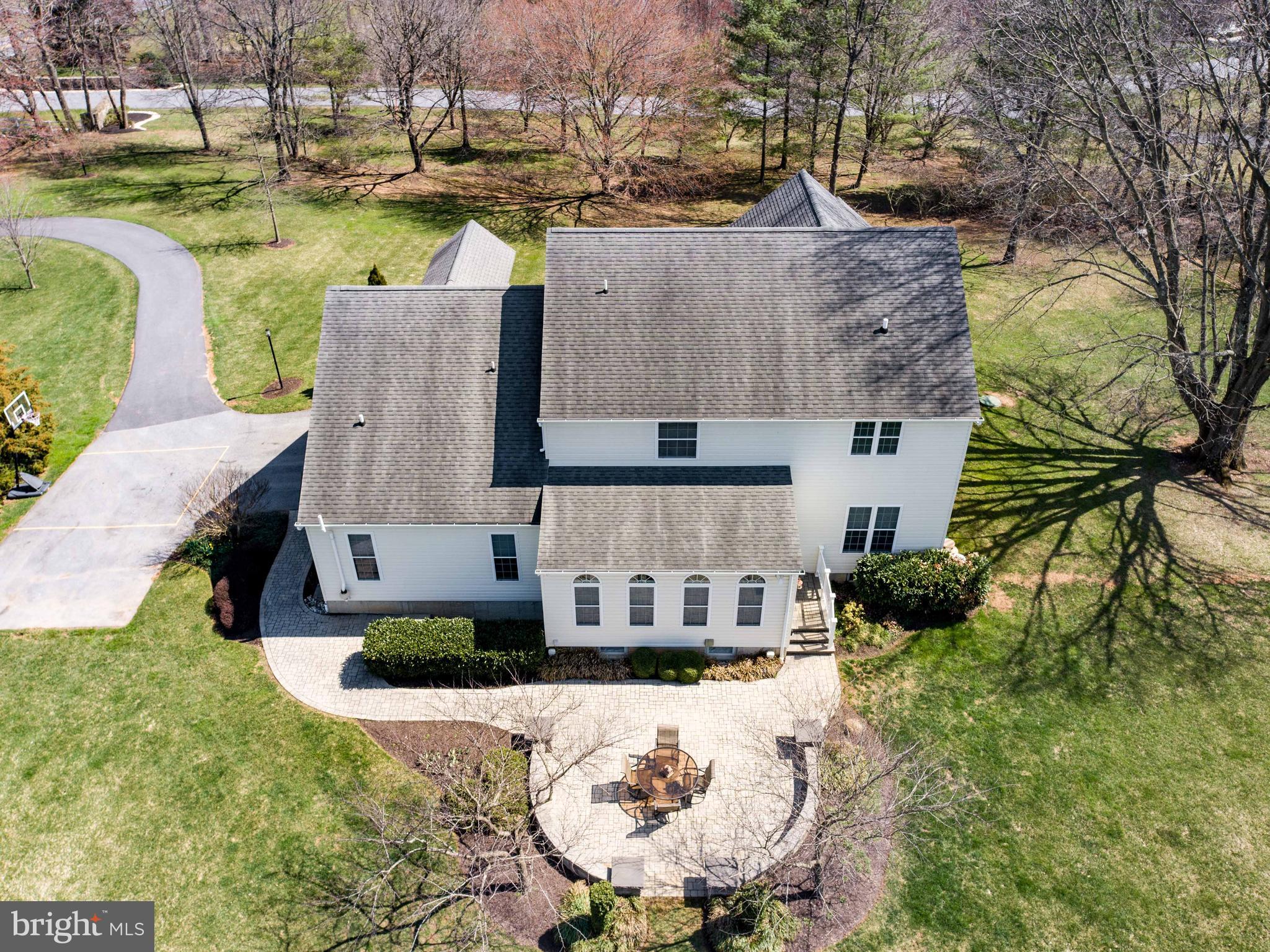 2967 Lawndale Road Finksburg, MD 21048 - Photo 14 of 61 Rear of home with Paver Patio & Sitting Wall