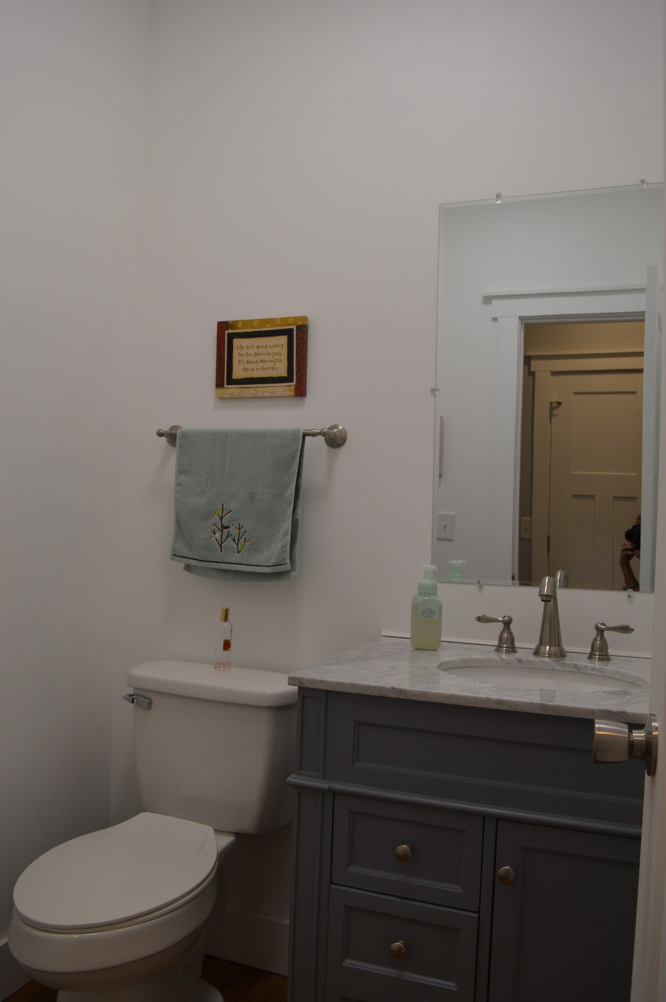 1387 Cooley's Rift Boulevard Monteagle, TN 37356 - Photo 22 of 24 a bathroom with a granite countertop toilet sink and mirror