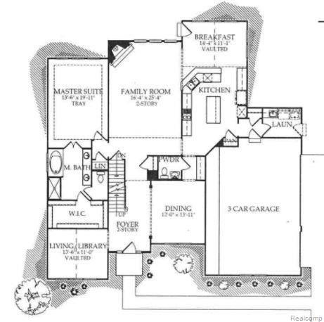 1517 Trinity Road Canton, MI 48187 - Photo 64 of 65 64 1st Floor Plan.JPG
