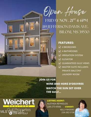 $860,000 | 119 Jefferson Davis Avenue, Biloxi, MS 39530