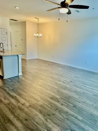 wooden floor in an empty room
