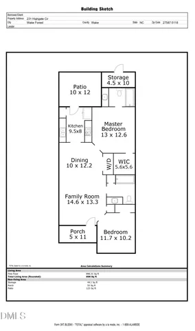 $295,000 | 231 Highgate Circle, Wake Forest, NC 27587