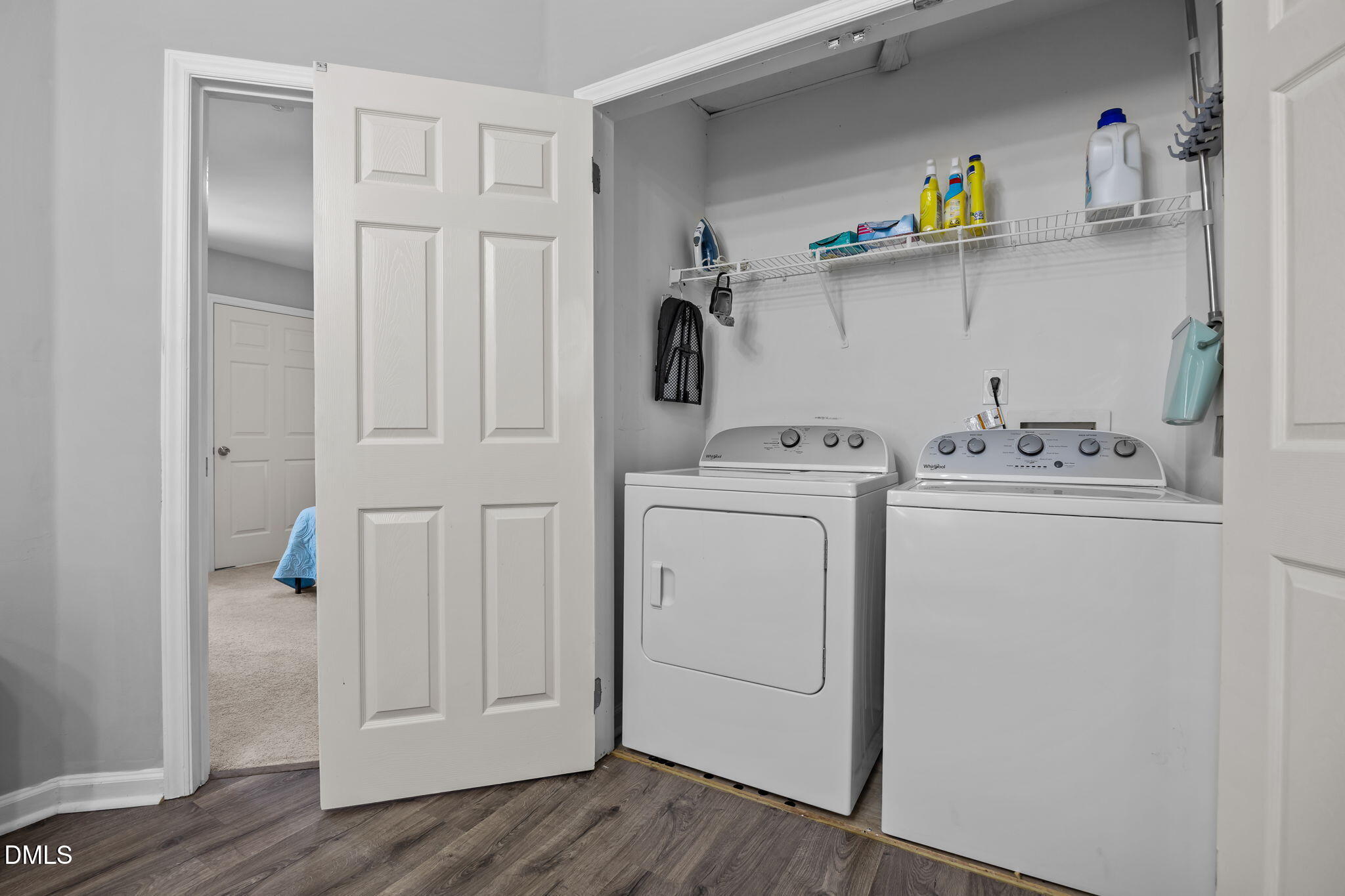 231 Highgate Circle Wake Forest, NC 27587 - Photo 48 of 61 a utility room with dryer and washer