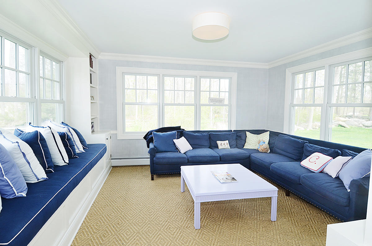 277 Country Club Road New Canaan, CT 06840 - Photo 7 of 29 a living room with furniture and a large window