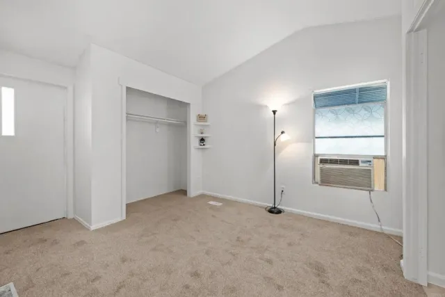 a view of empty room