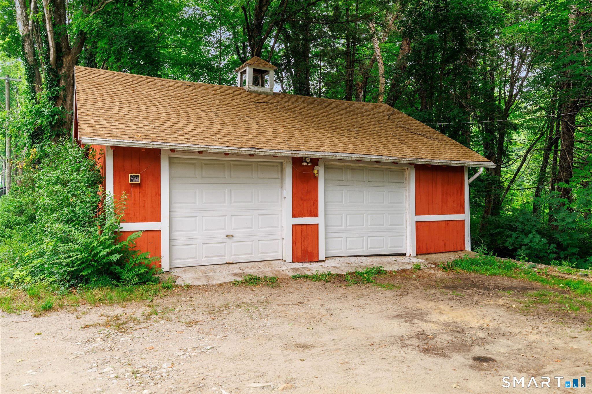 218 North Bigelow Road Hampton, CT 06247 - Photo 30 of 40 2-car, detached garage, partial loft area for storage.
