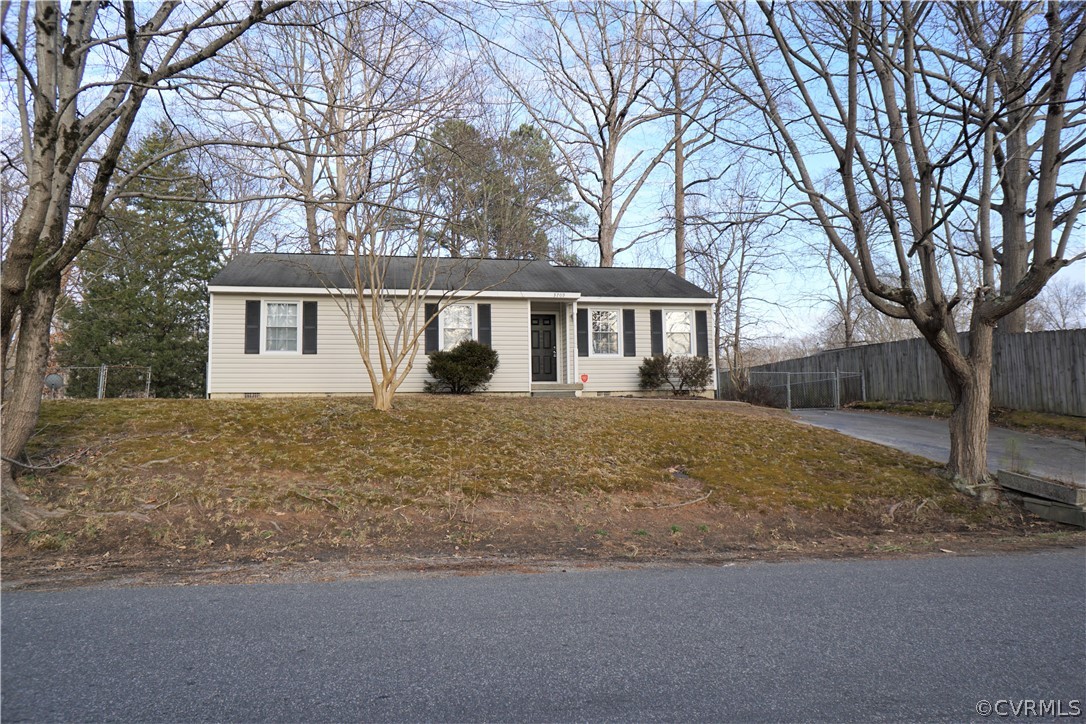 3709 Butor Road Hopewell, VA 23860 - Photo 2 of 41 Home sits up from the road.