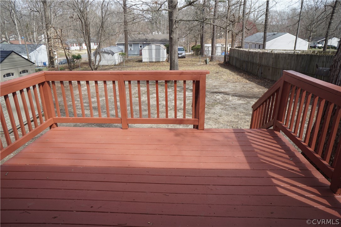 3709 Butor Road Hopewell, VA 23860 - Photo 33 of 41 View from deck to yard