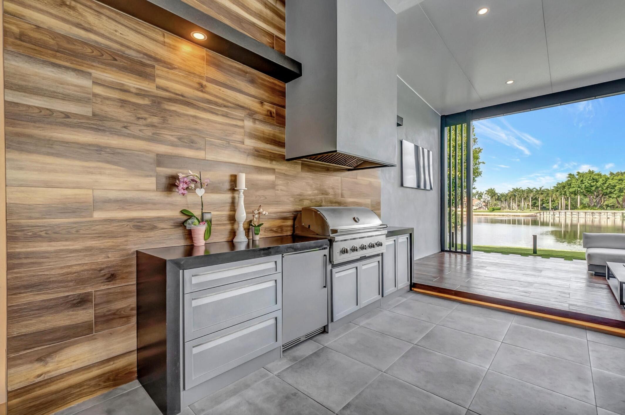 17315 Northway Circle Boca Raton, FL 33496 - Photo 30 of 34 summer kitchen