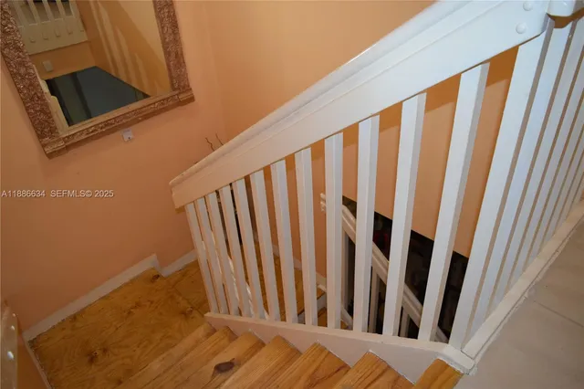 a view of wooden floor