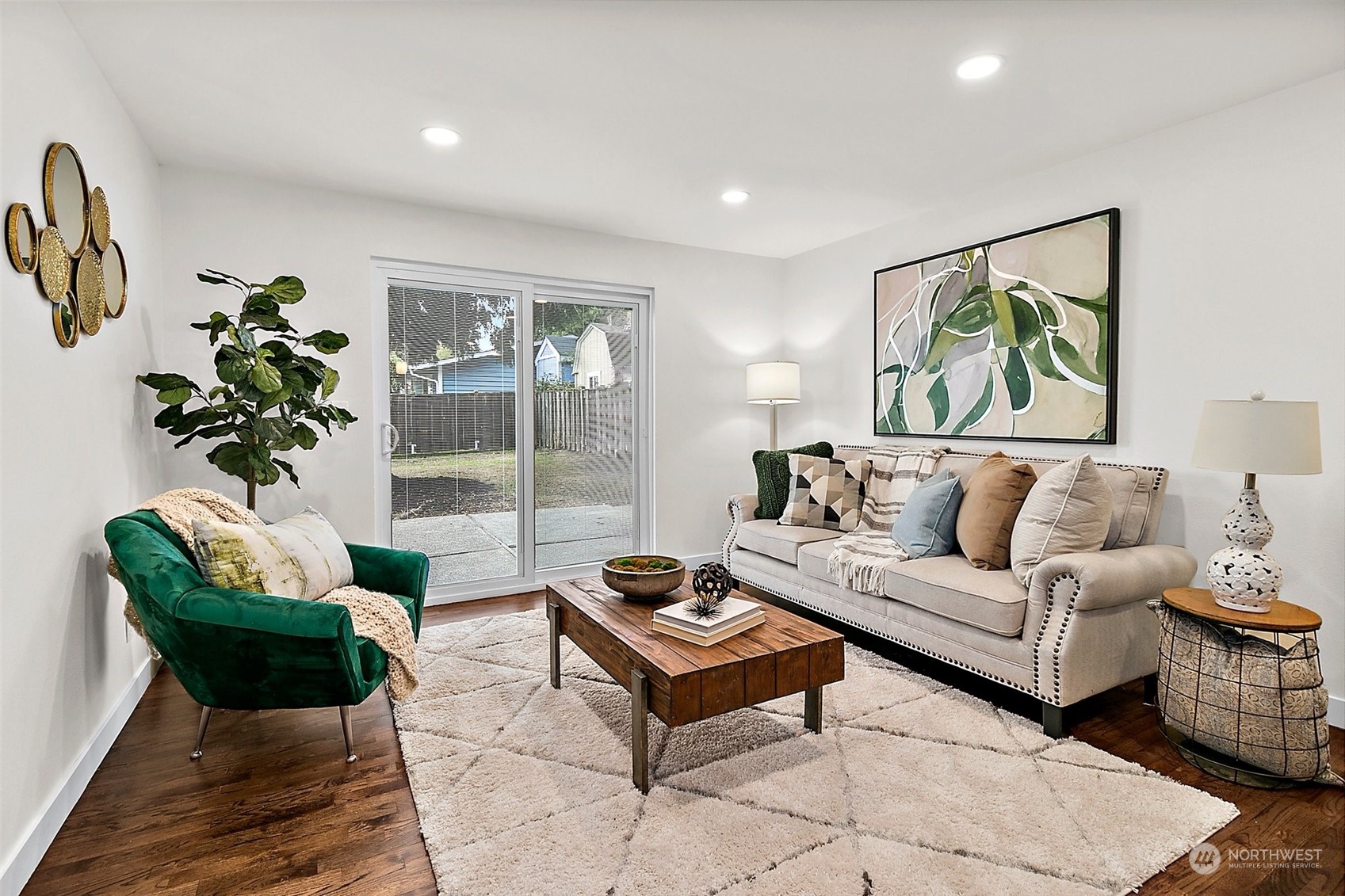 15846 Southeast 132nd Place Renton, WA 98059 - Photo 25 of 37 a living room with furniture and a potted plant
