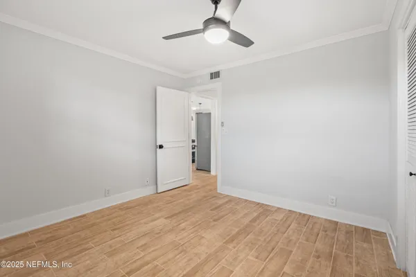 wooden floor in an empty room