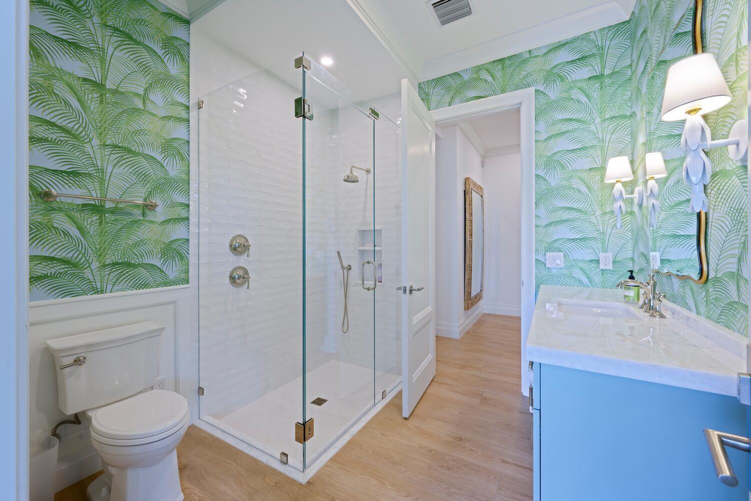 643 Pilot Road North Palm Beach, FL 33408 - Photo 21 of 73 a bathroom with a sink a toilet and shower