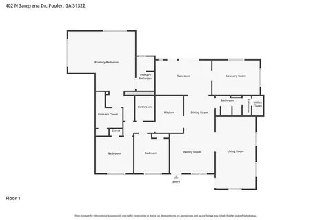$345,000 | 402 North Sangrena Drive, Pooler, GA 31322