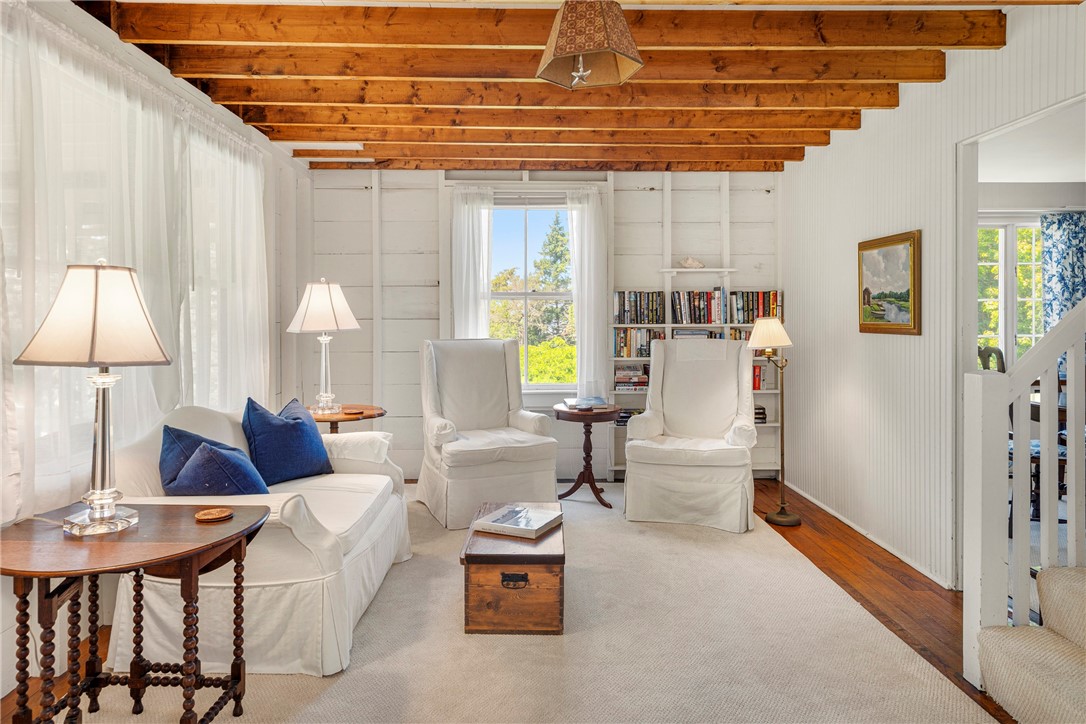 6 Chapel Lane Westerly, RI 02891 - Photo 13 of 24 Original beamed ceilings create warmth.