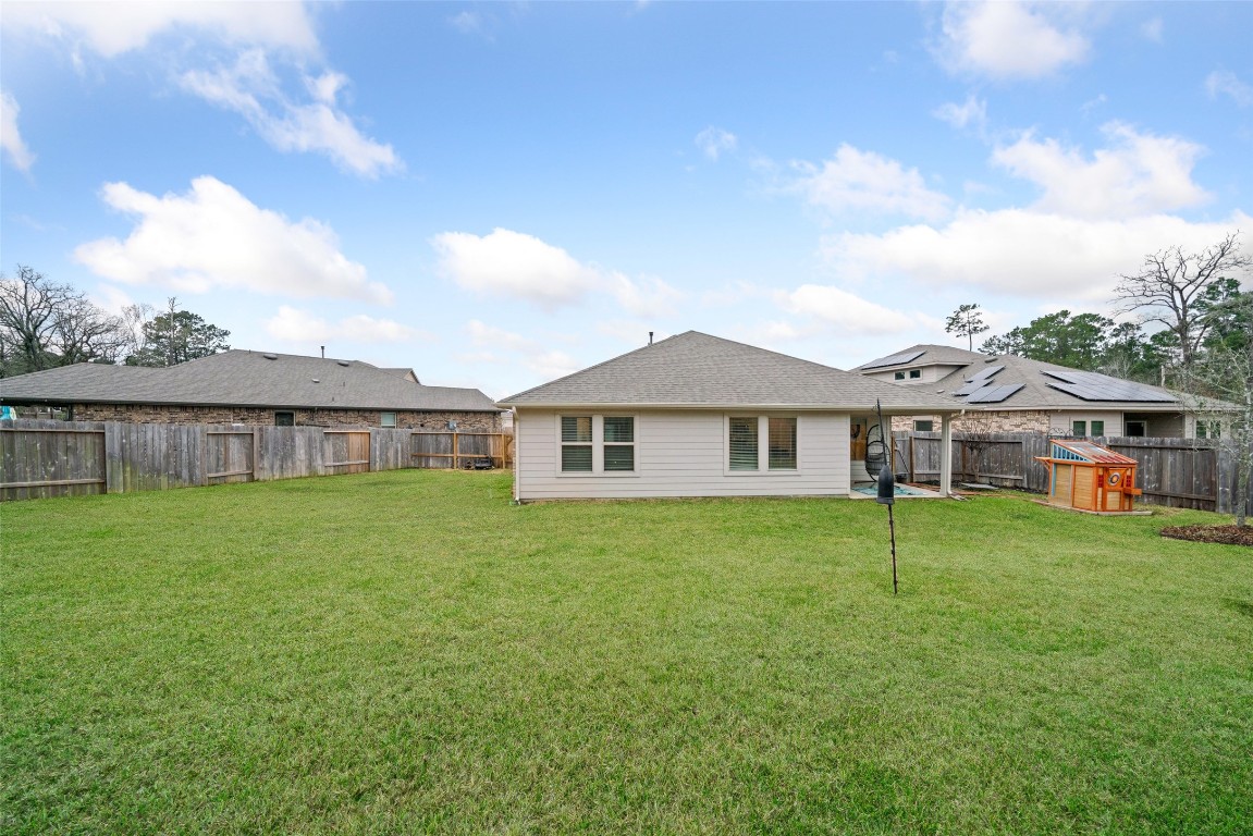 3308 Cold Swan Court Conroe, TX 77301 - Photo 25 of 25 View of home from the back fence.