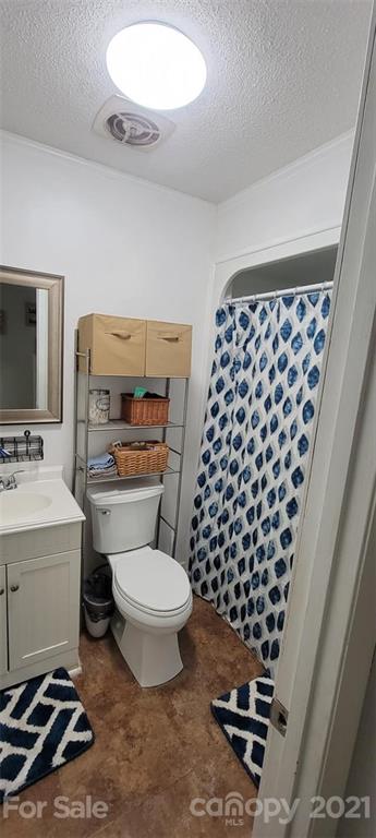 787 Cleghorn Mill Road Rutherfordton, NC 28139 - Photo 27 of 32 a bathroom with a sink toilet and shower