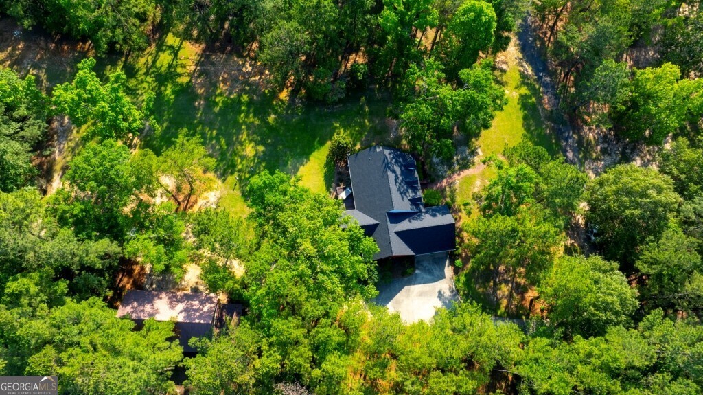426 Wadley Coleman Lake Road Swainsboro, GA 30401 - Photo 43 of 79 an aerial view of a house with a yard