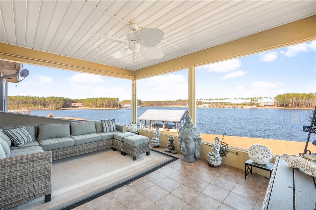 201 Miles Landing Road Bristol, GA 31518 - Photo 46 of 68 Screened Balcony Patio off Primary Suite