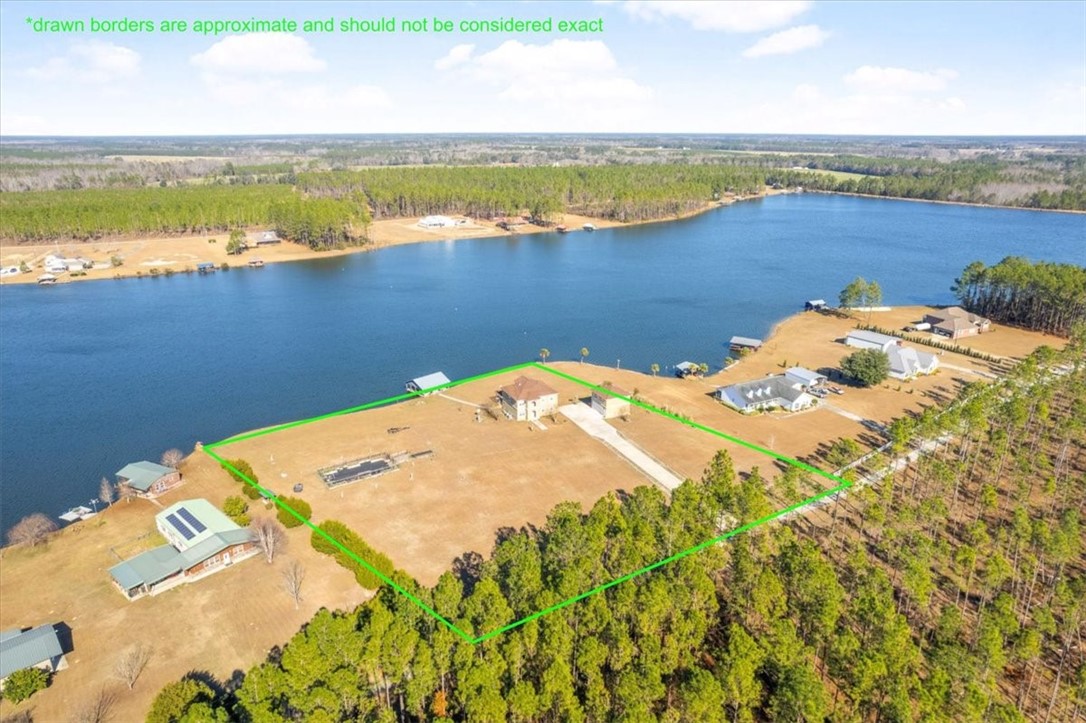 201 Miles Landing Road Bristol, GA 31518 - Photo 7 of 68 Lake Aerial