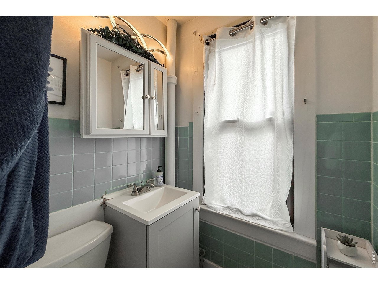 837 5th Street Berthoud, CO 80513 - Photo 17 of 36 a bathroom with a sink toilet and shower