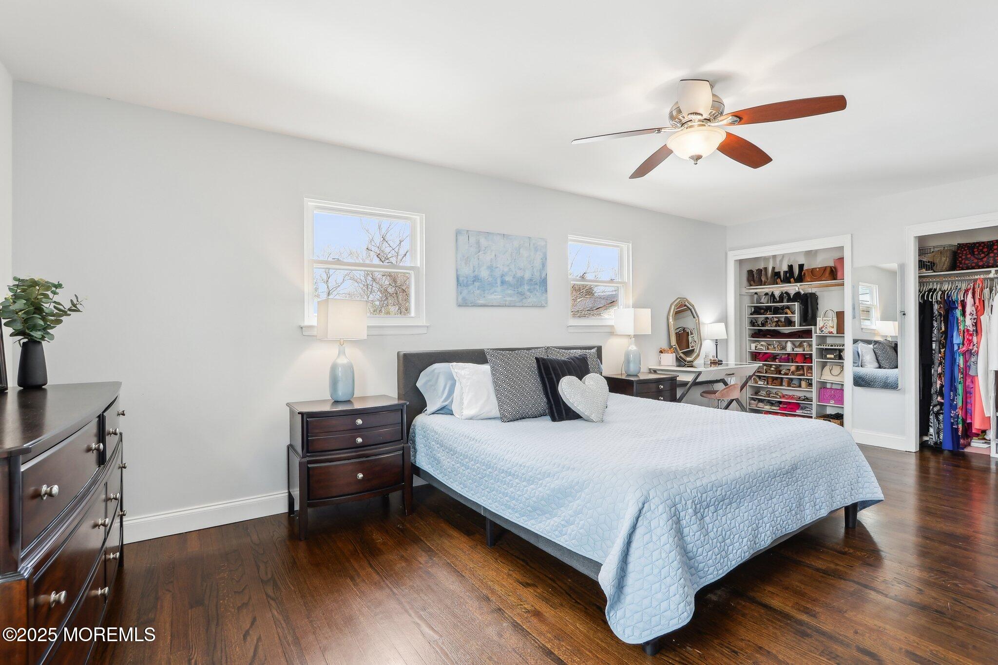 572 Line Road Hazlet, NJ 07730 - Photo 33 of 39 a bedroom with a bed and a bookshelf