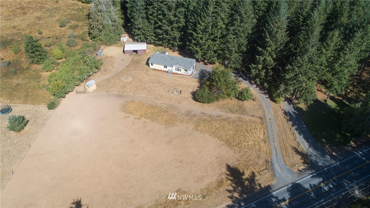 595 Nevil Road Winlock, WA 98596 - Photo 27 of 34 a view of a yard with trees