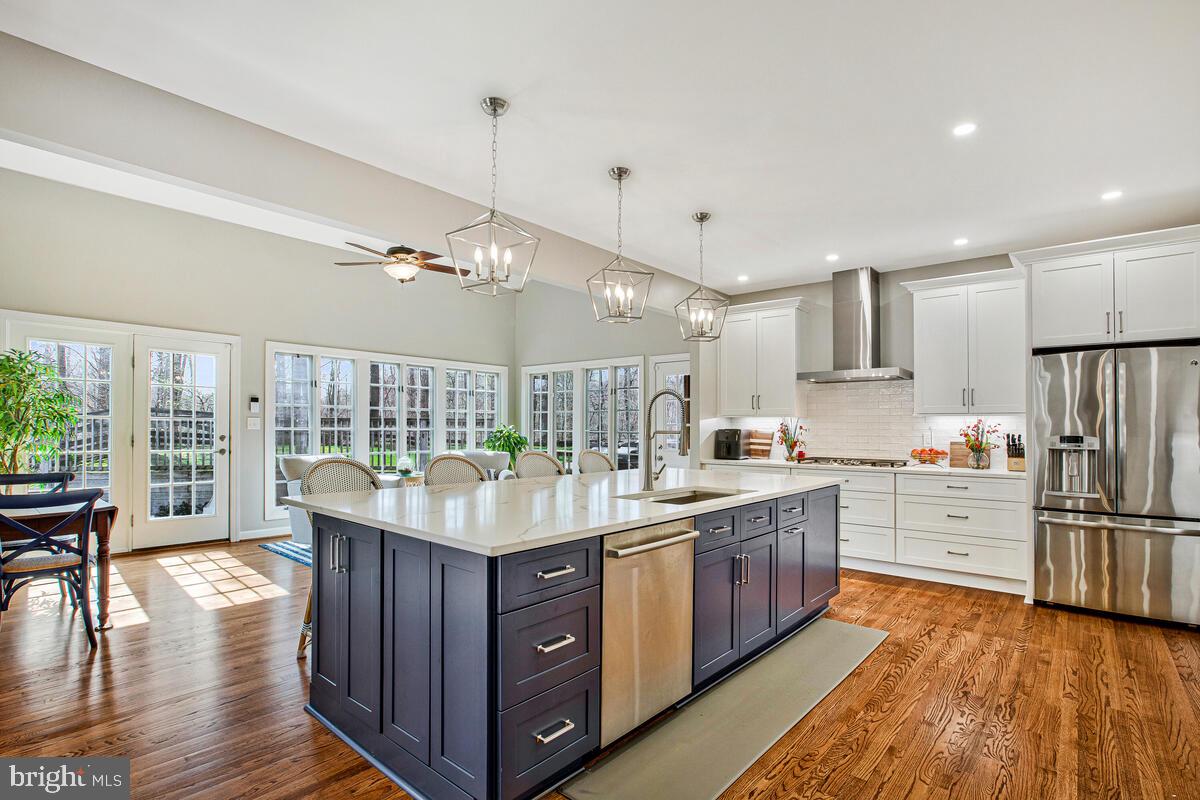3421 Swallowtail Court Edgewater, MD 21037 - Photo 15 of 79 Large Island in the renovated kitchen