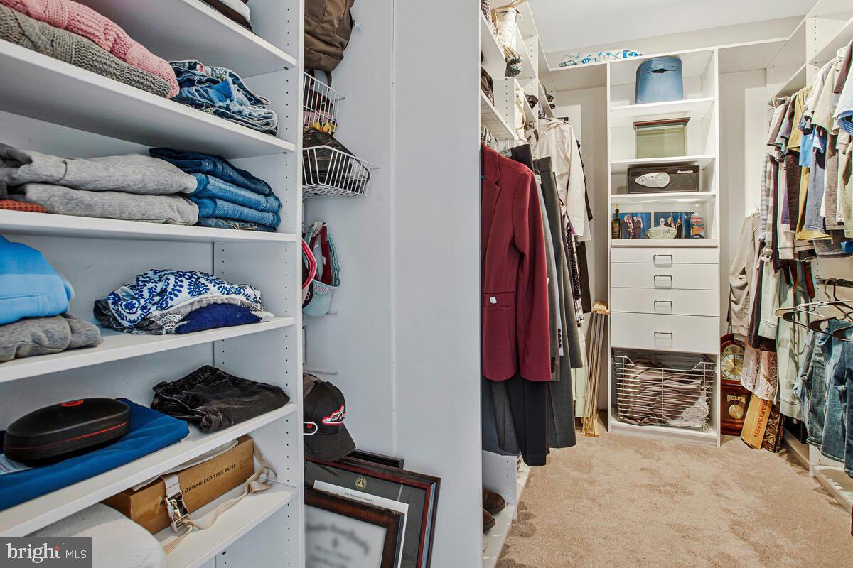 3421 Swallowtail Court Edgewater, MD 21037 - Photo 38 of 79 Walkin Closet in the Primary Bedroom