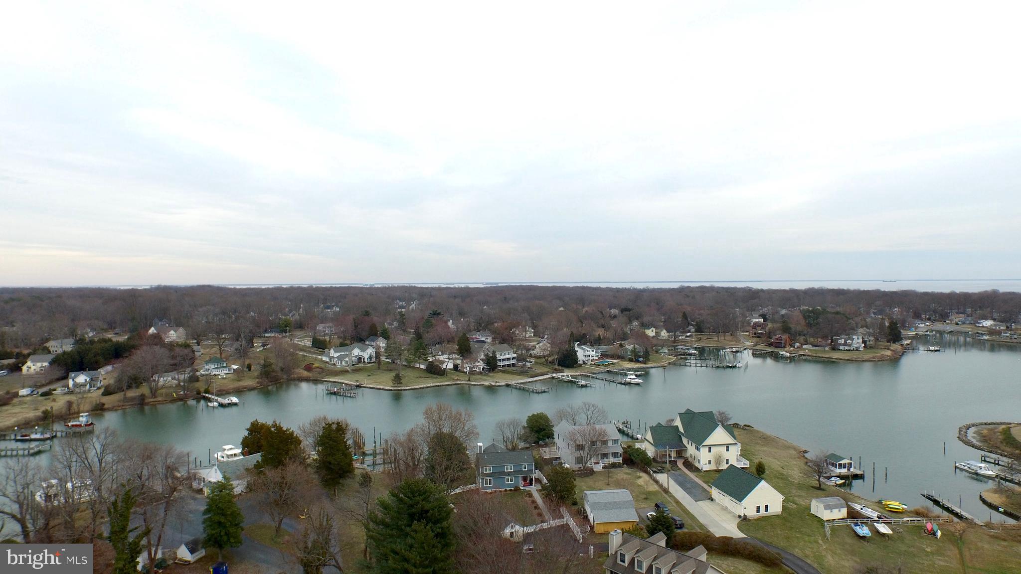 4113 Cadle Creek Road Edgewater, MD 21037 - Photo 28 of 29 Bird's eye view of Cadle Creek
